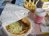 パンケーキドックセット 750円