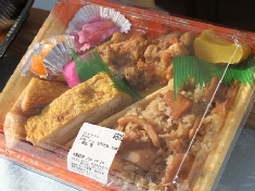 イカ飯弁当