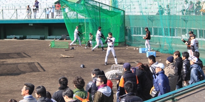 若手選手見学ツアー