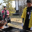 2/5　新人研修「うなぎの炭火焼」